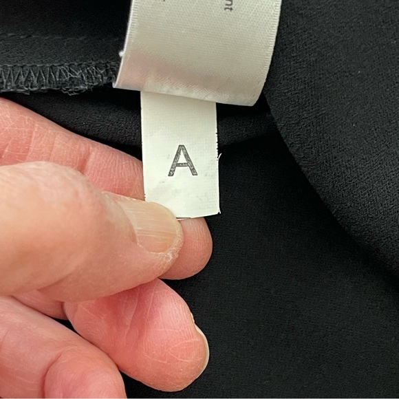 Eileen Fisher Silk Satin Sleeveless Shift Dress quiet luxury minimalist - Picture 7 of 9